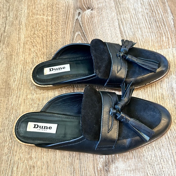Dune black leather loafers - Picture 4 of 4
